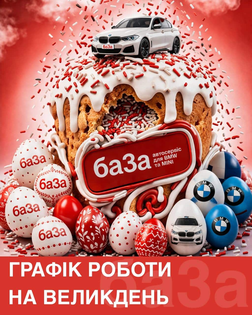 Графік роботи на Великдень (баЗа)